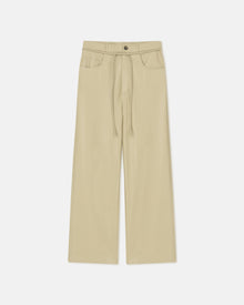 Sato Belted Okobor Pants | Pale Olive