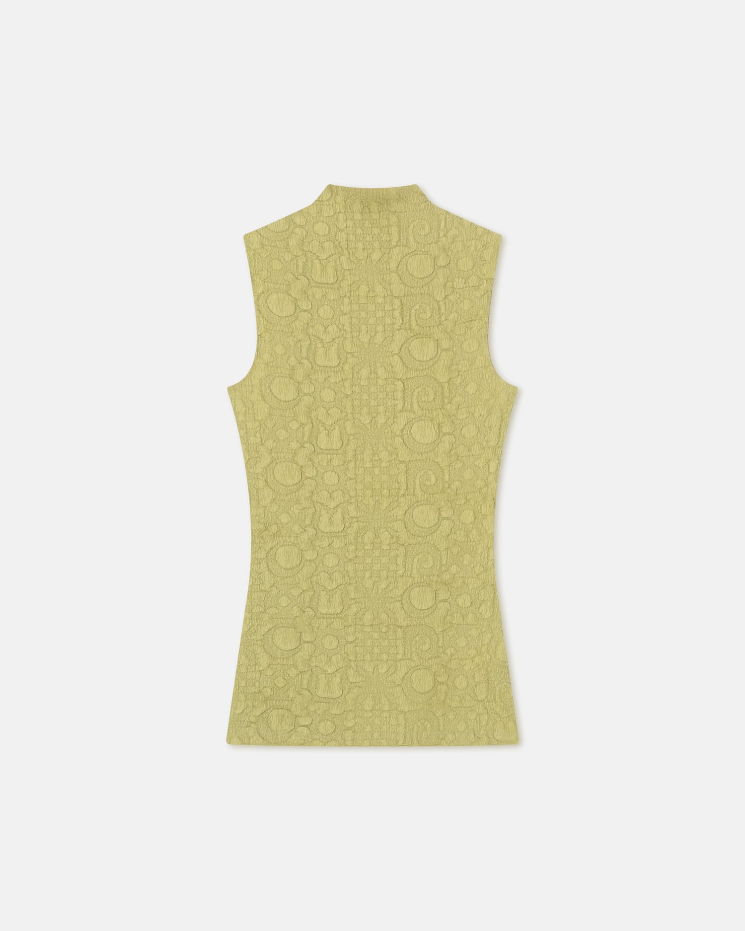 Annyka Totem Plisse Top | Pistachio