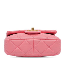 Chanel | Pre-Owned Mini Lambskin Pending CC Flap | Pink