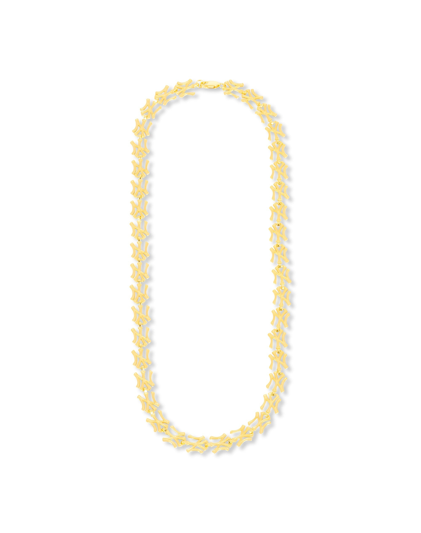 NY Yankees Cut Necklace | Gold Vermeil