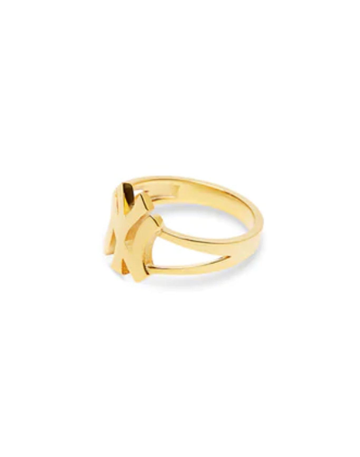 Size 4 - 12 | NY Yankees Cut Ring | Gold Vermeil and Sterling Silver