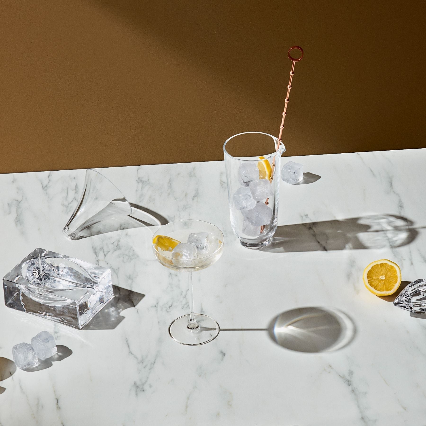 Cruet Funnel | Clear Crystal