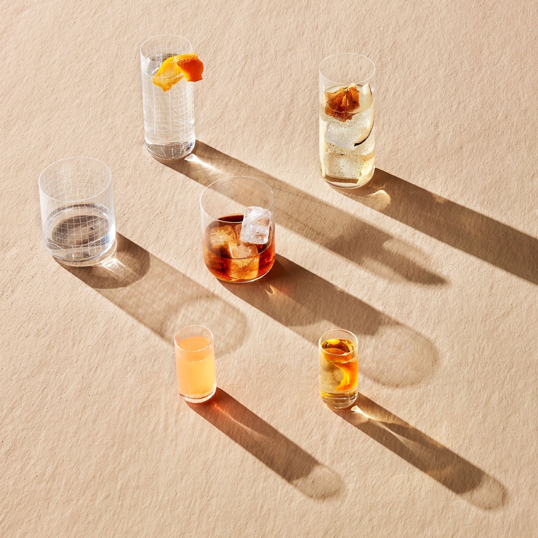 Finesse Shot Glasses | Clear Crystal | Set of 4