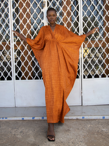 Naim Dress | Dhaw Rust