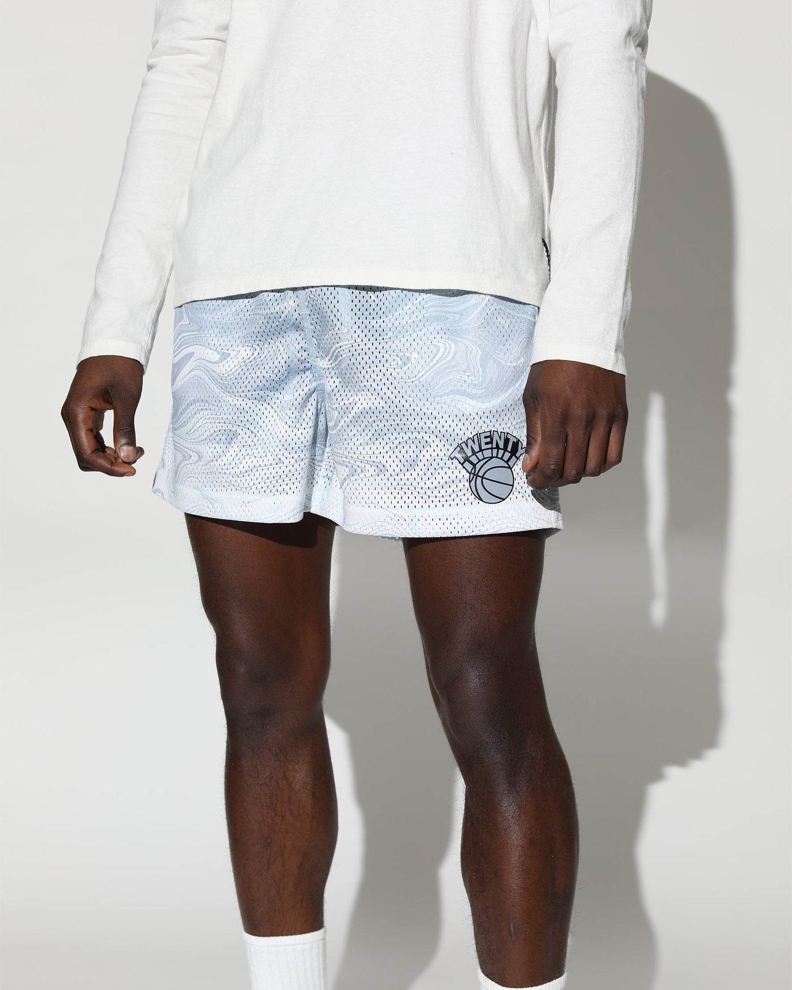 Nash Mesh Shorts Liquid Swirl-Mens-Twenty