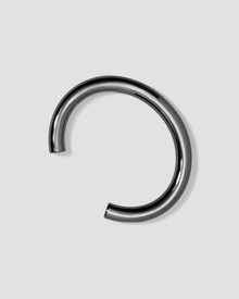 Natasha Cuff bracelet - alternate angle | real gold bracelet for women