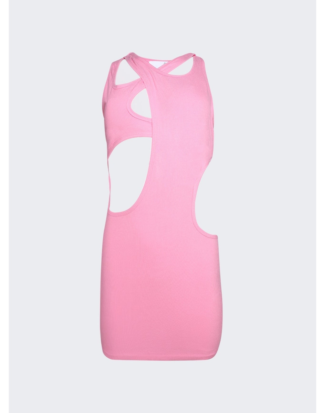 Natasha Zinko | Women | Stretch Cut Out Mini Dress | Pink