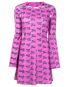 Natasha Zinko | Women | Too Sexy Open Back Mini Dress | Pink x Purple