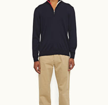 Neilson Merino Half-Zip Merino Jersey Pullover | Navy