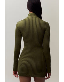 Nell Zip Up Dress | Forest