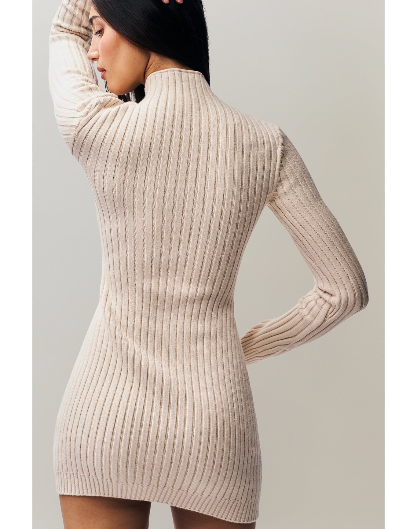 Nell Zip Up Dress | Ivory