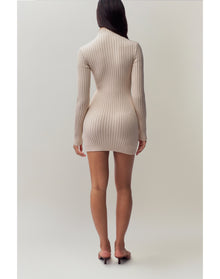Nell Zip Up Dress | Ivory