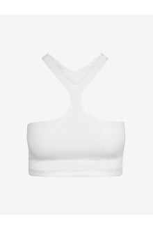 Neoprene Y-Front Crop Top | White