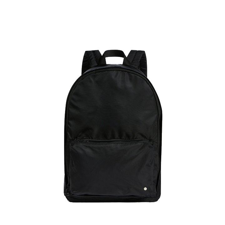 state bags lorimer backpack nylon black/black front view click to zoom