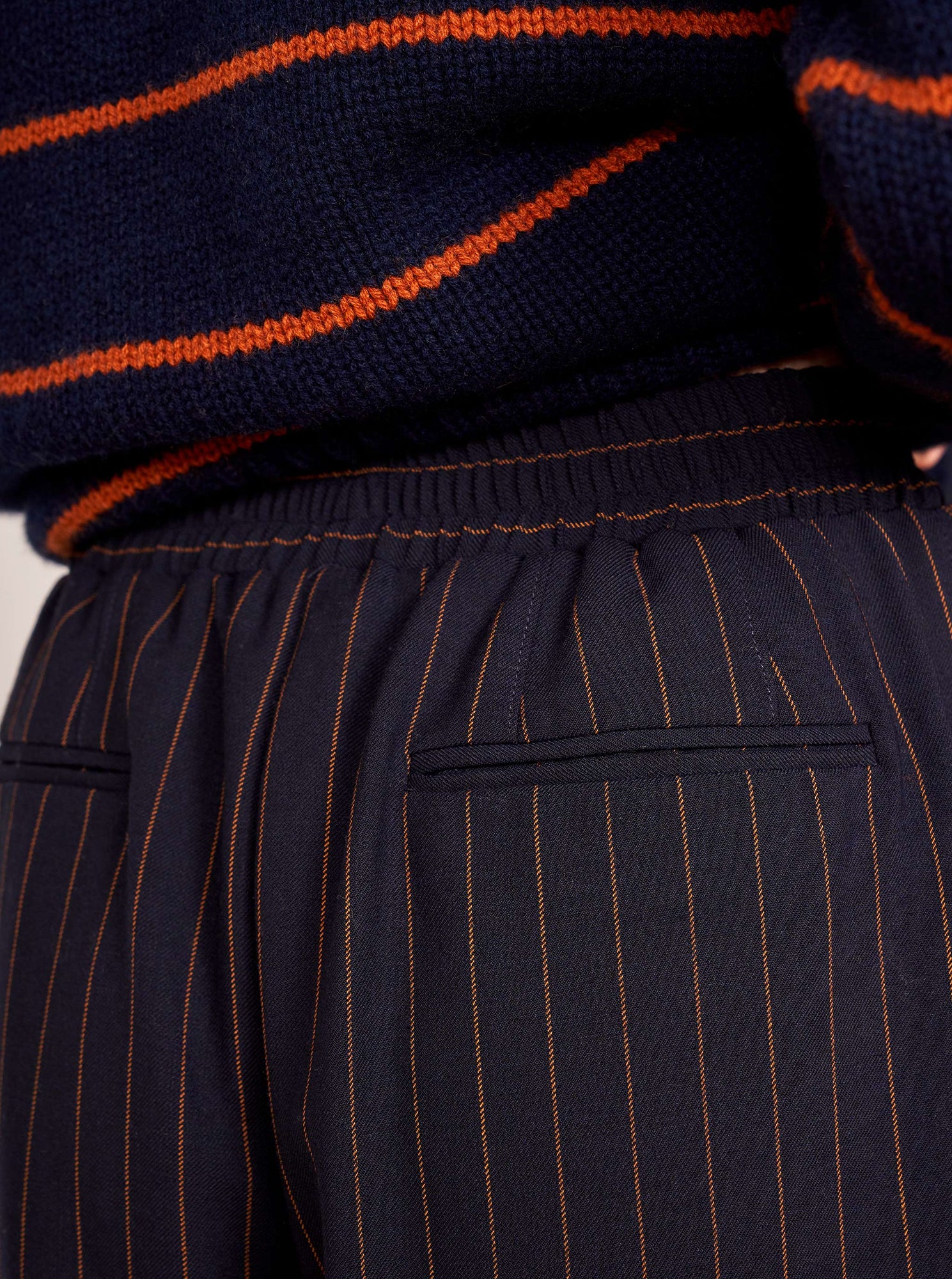 Nico Pant | Navy x Rust