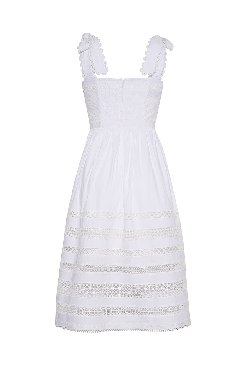 Nidhi Dress | White