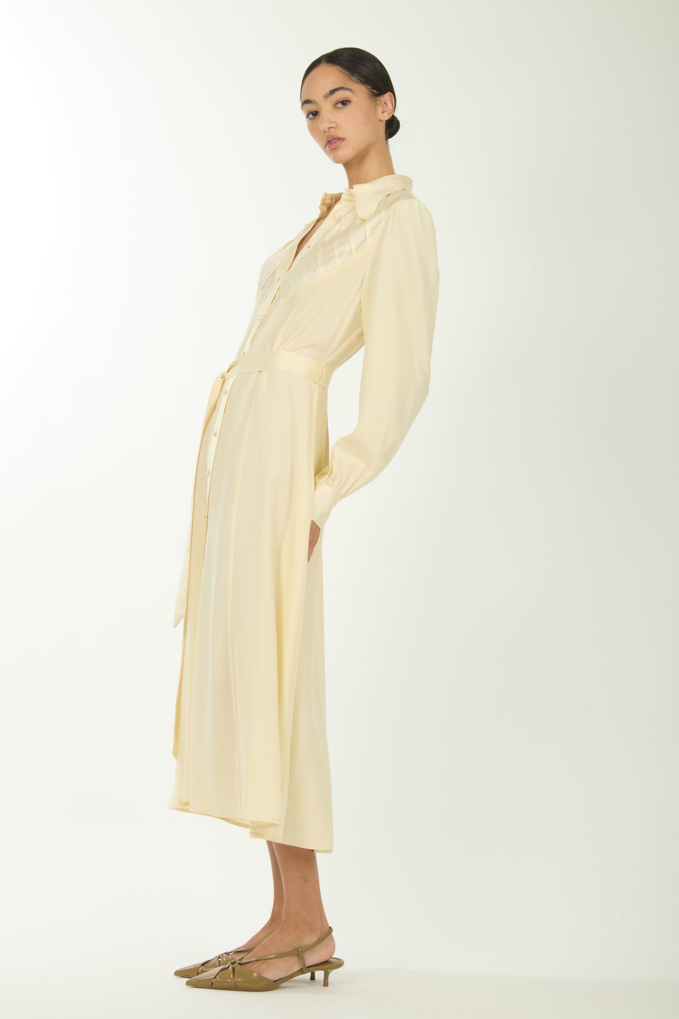 Nila Dress | Creme