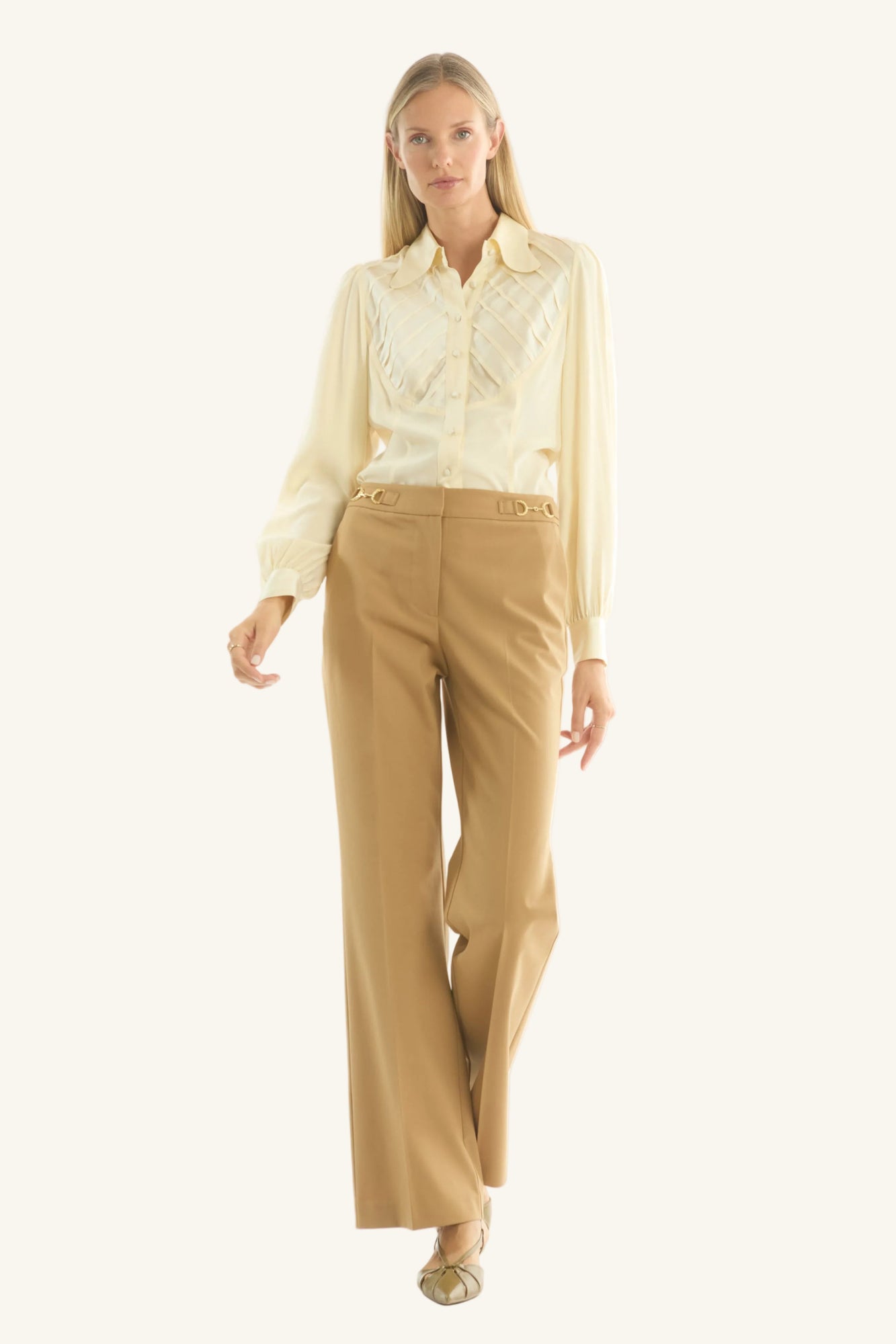 Nila Blouse | Vintage Creme