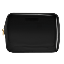 Clear Front Large Pouch | Noir