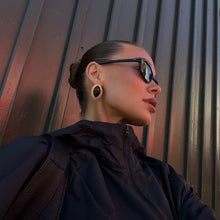 Noir Earrings | 18K Gold-Plated on Brass