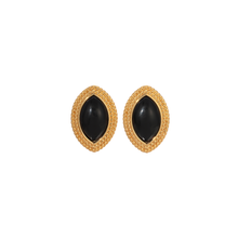 Noir Earrings | 18K Gold-Plated on Brass
