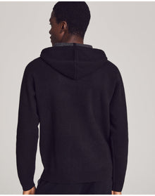 Nomad1942 | Men | Chester Thick Cashmere Hoodie | Black