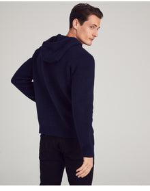 Nomad1942 | Men | Columbus Cashmere Hoodie Jacket | Twilight