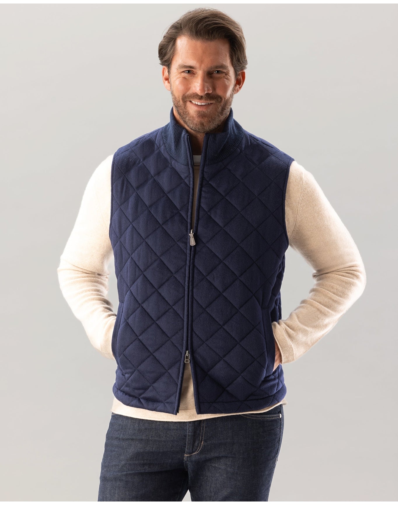 Nomad1942 | Men | Greenpoint Vest | Navy