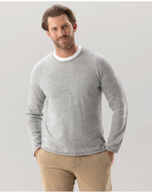 Nomad1942 | Men | Men's Crewneck Sweater | Sterling