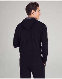 Nomad1942 | Men | Morningside Cashmere Hoodie | Black