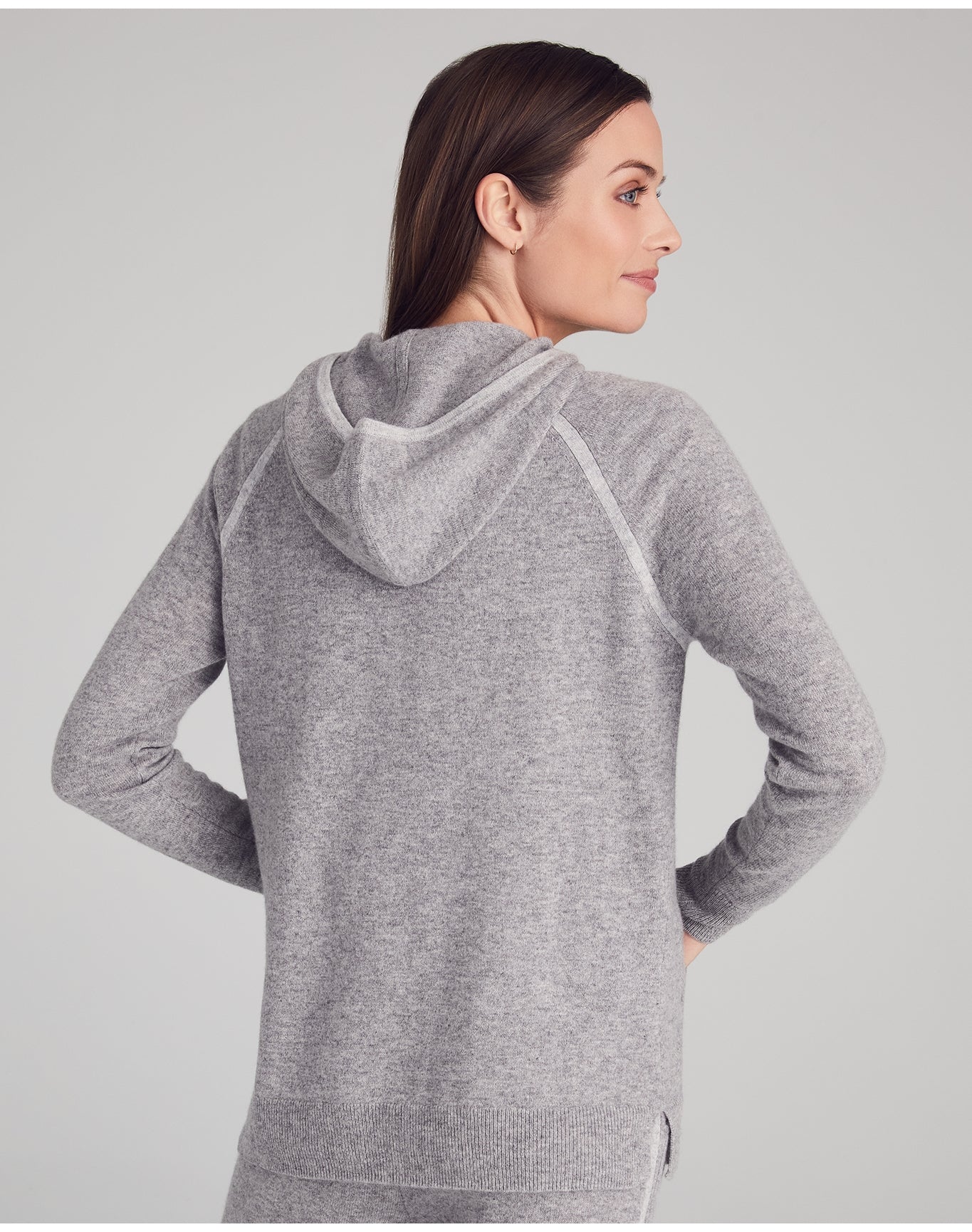 Nomad1942 | Women | Tribeca Cashmere Hoodie | Cobblestone