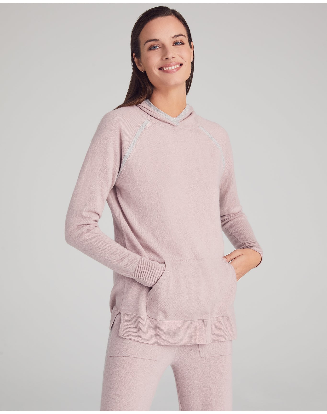 Nomad1942 | Women | Tribeca Cashmere Hoodie | Dusty Rose