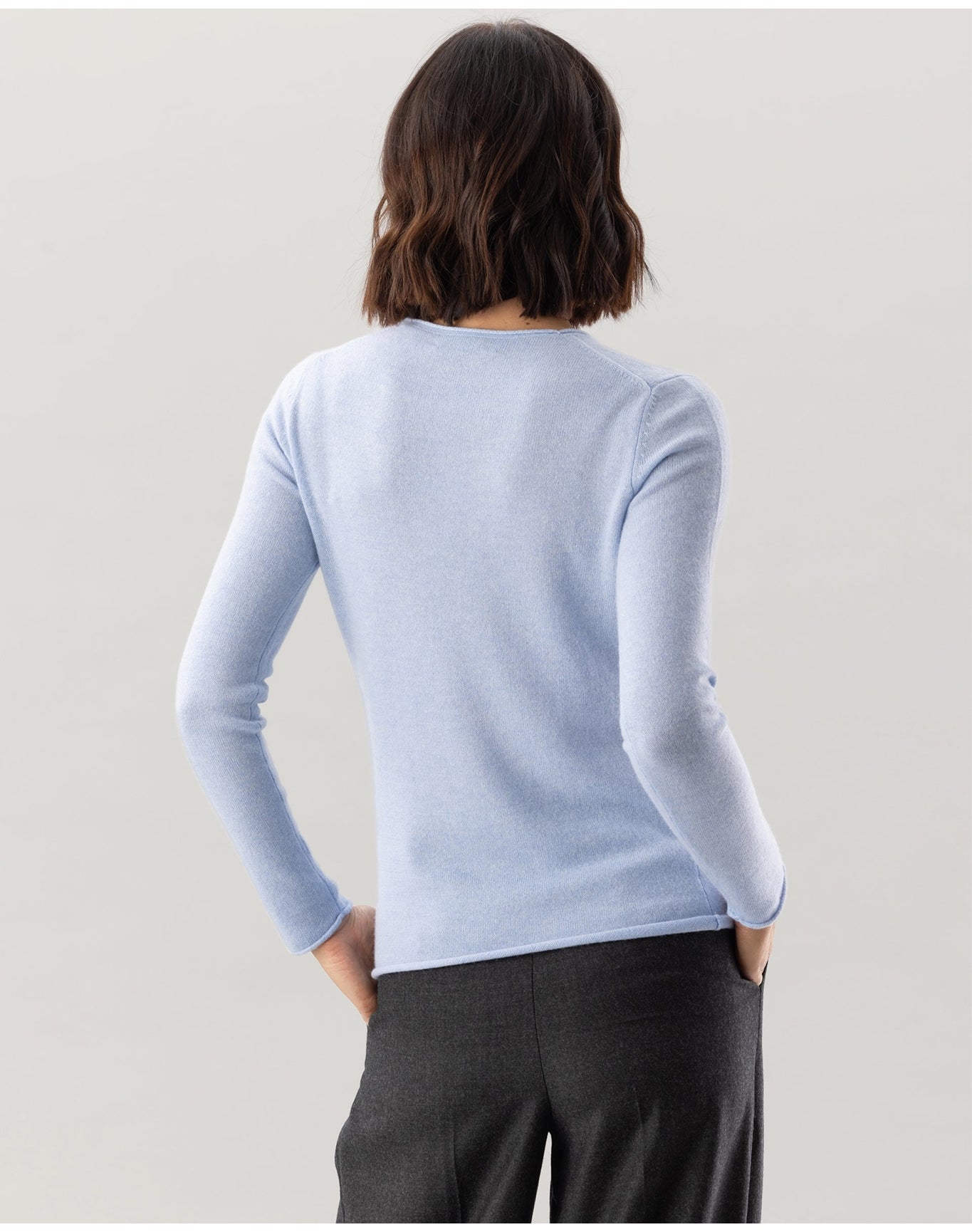 Nomad1942 | Women | Women's Crewneck Sweater | Ice Blue