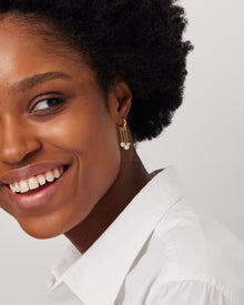 Nova Earrings | 14K Gold Dipped Brass