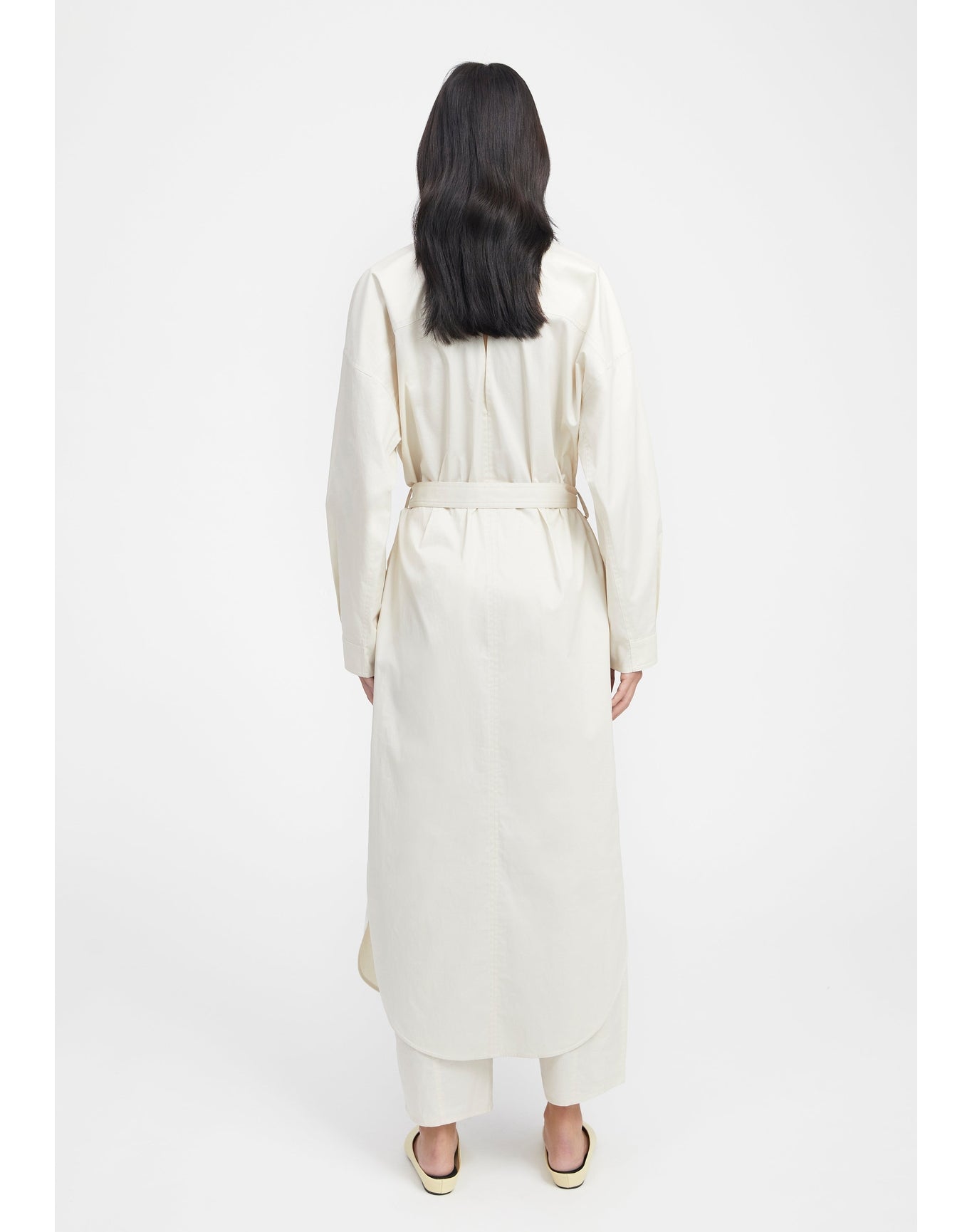 Nova | Poplin Dress | Off White