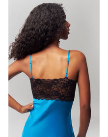 Nova Slip Midi Dress | Sapphire