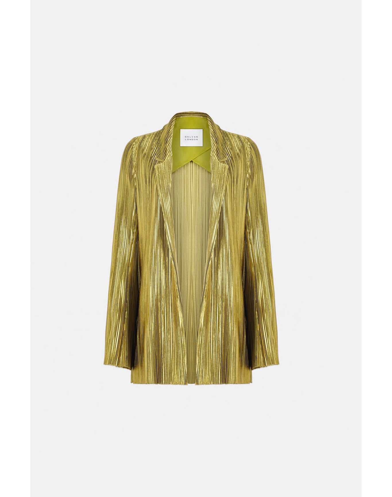 Nuage Pleated Blazer | Olive