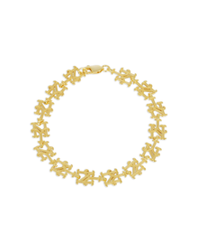 Ny Mets Cut Bracelet | Gold Vermeil