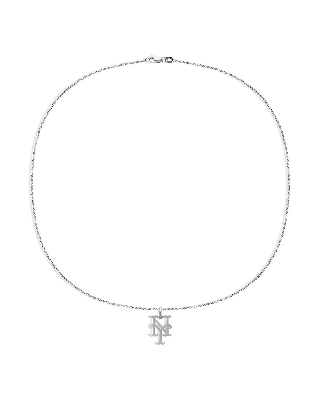 Ny Mets Mini Pendant Necklace | Gold Vermeil and Sterling Silver