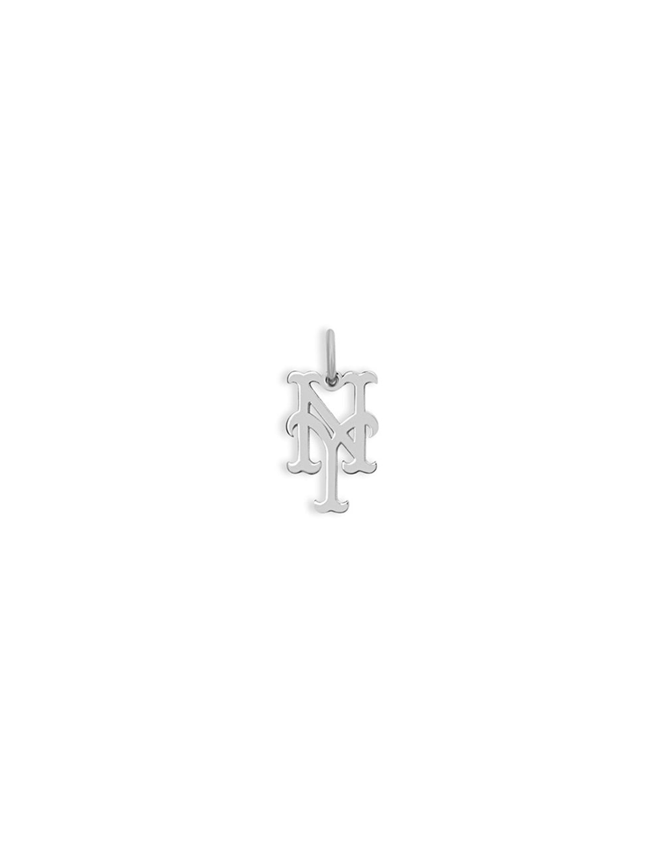 Ny Mets Mini Pendant Necklace | Gold Vermeil and Sterling Silver