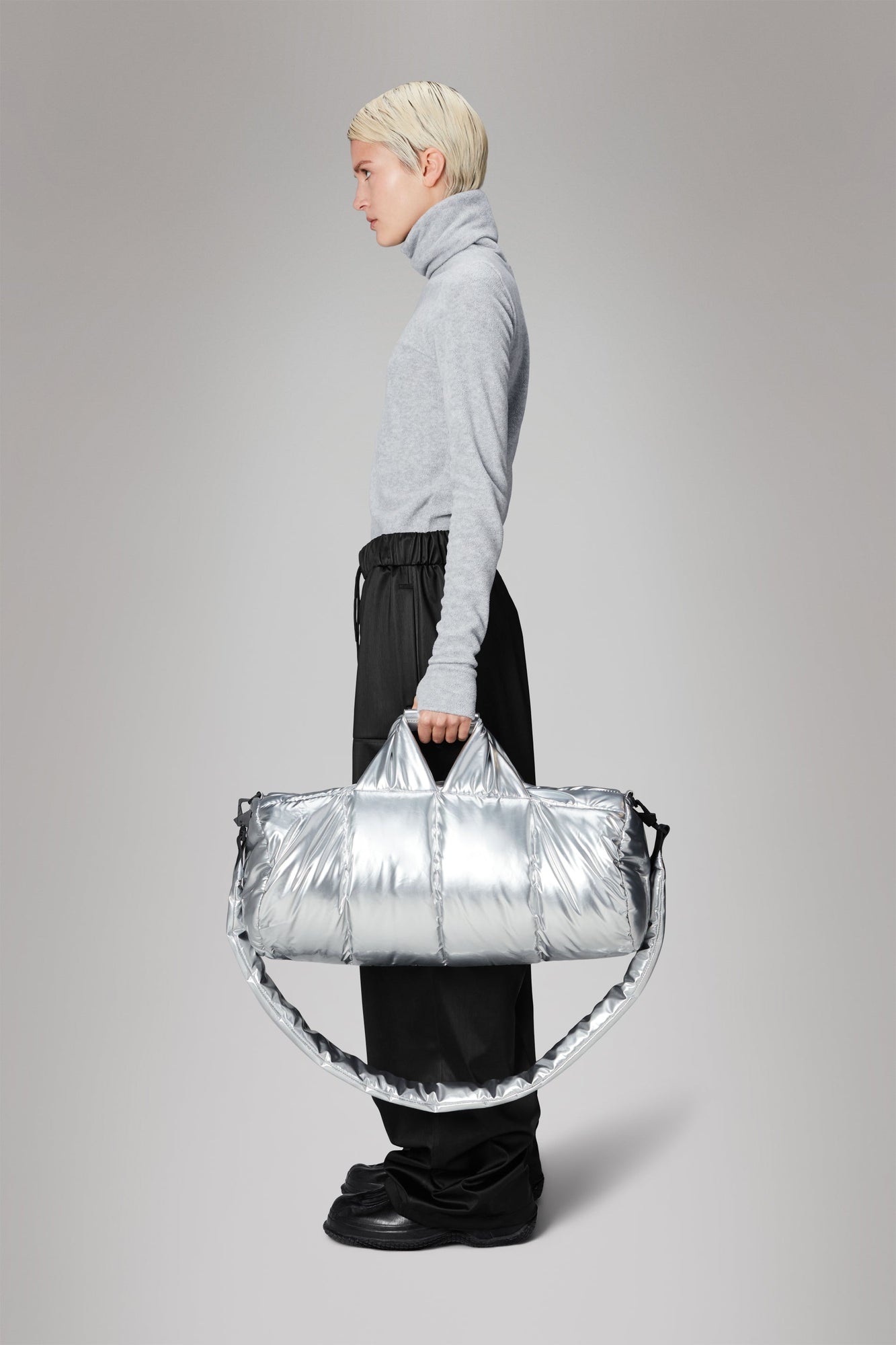 Nyssa Puffer Duffel Bag | Mirror