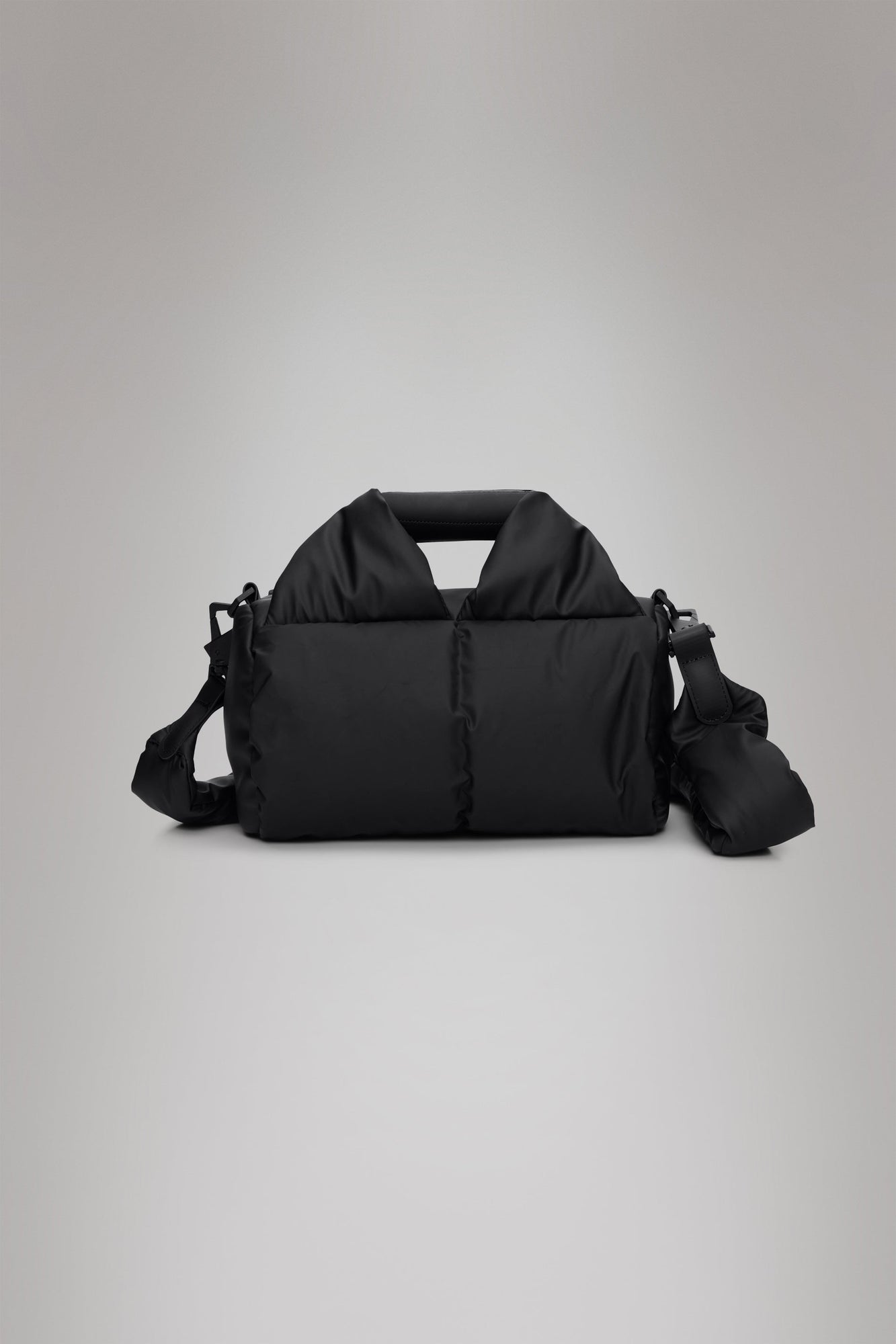 Nyssa Puffer Duffel Crossbody Mini | Black