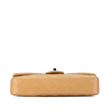 Chanel | Pre-Owned CC Lambskin East West Single Flap | Brown/Beige