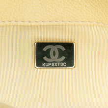 Chanel | Pre-Owned Small Quilted Caviar Chain Melody Flap | Yellow