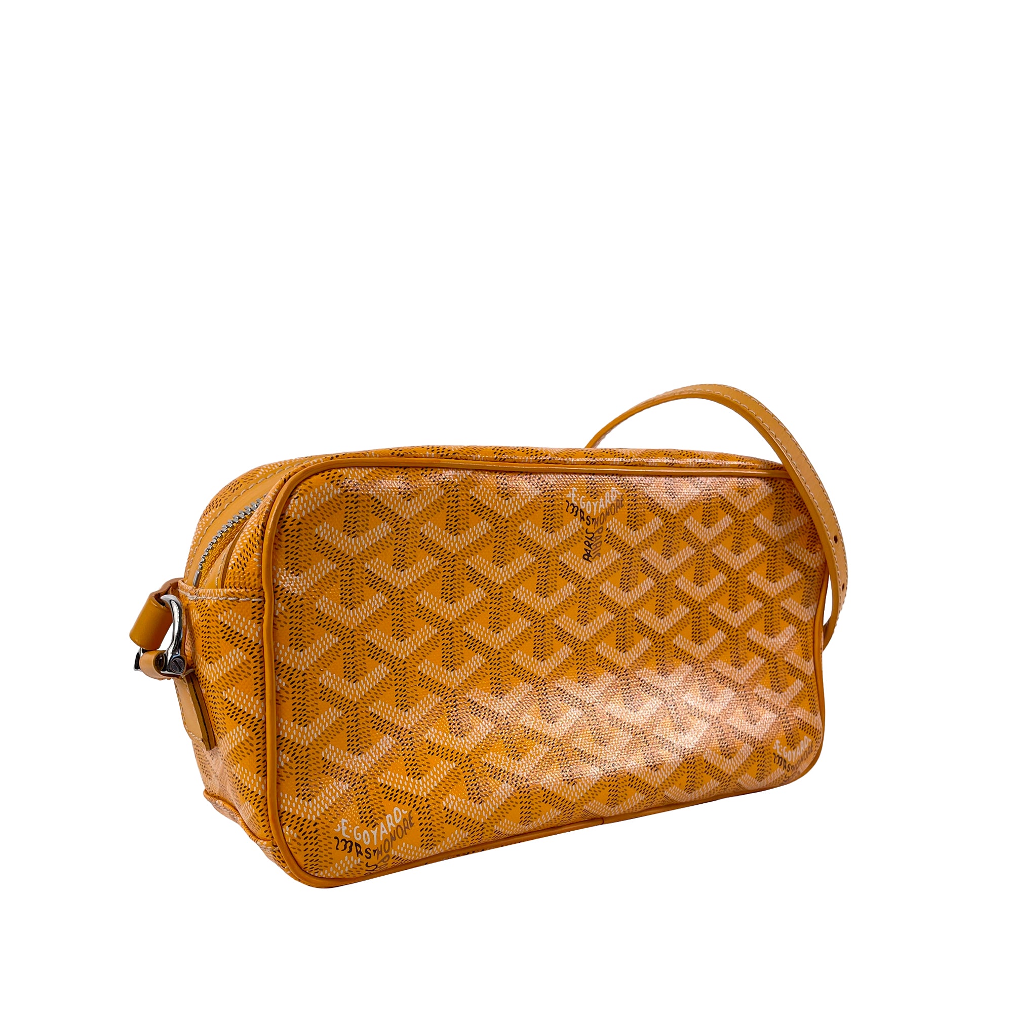 Goyard | Pre-Owned Goyardine Sac Cap Vert | Yellow