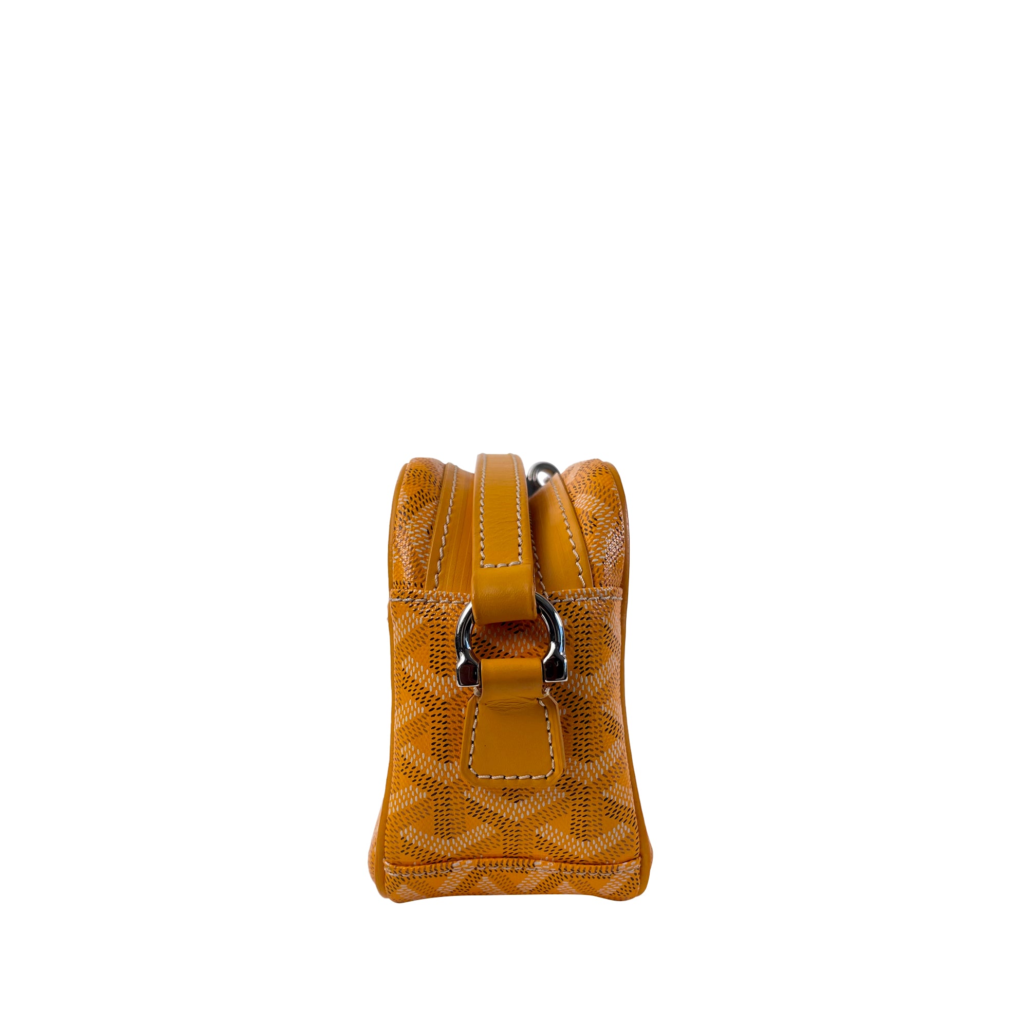 Goyard | Pre-Owned Goyardine Sac Cap Vert | Yellow