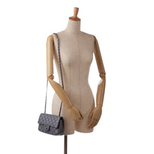 Chanel | Pre-Owned Mini Rectangular Classic Lambskin Single Flap | Gray