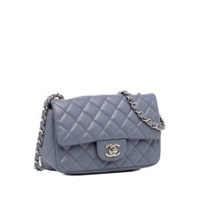 Chanel | Pre-Owned Mini Rectangular Classic Lambskin Single Flap | Gray