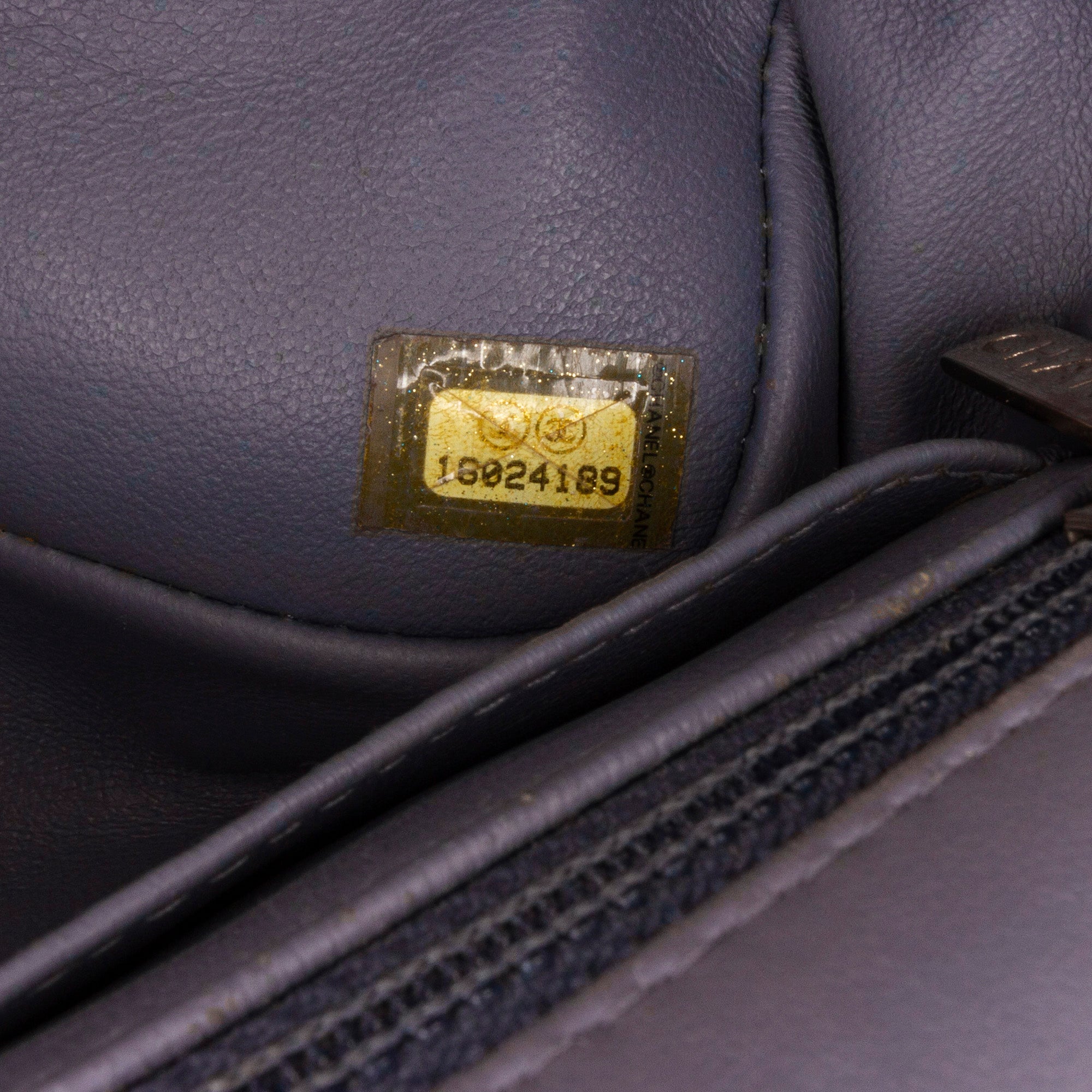 Chanel | Pre-Owned Mini Rectangular Classic Lambskin Single Flap | Gray