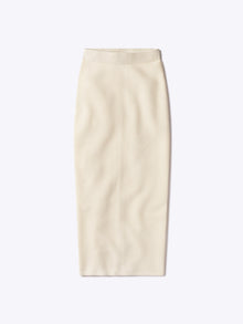 Womens | Portofino Form-Fitting Midi Skirt | Oat